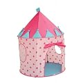 roba 69004  - Tienda con forma de castillo (poliester con estructura de fibra de vidrio, 105 x 135 cm), color rosa y azul [importado de Alemania]