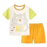 【SEBLES】ベビー服 ベビー 赤ちゃん 男の子 女の子 半袖 Ｔシャツ 短パン パンツ シャツ セット 夏 キャラクター プリント 可愛い 涼しい コットン 綿(タイプE,130cm)