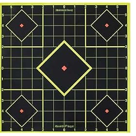 Birchwood Casey Shoot-N-C Sight-In Targets, 8 Square, 6ct