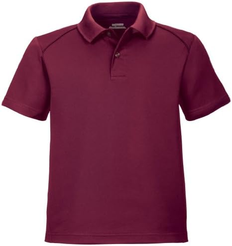 Ash City Youth Shield Solid Polo