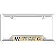 Washington Huskies NCAA Chrome License Plate Frame by Wincraft