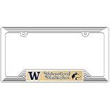 Washington Huskies NCAA Chrome License Plate Frame by Wincraft