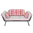 Mali Flex Futon - Pink Sundae Stripe
