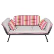 Mali Flex Futon- Pink Sundae Stripe