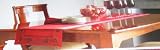 Red Poinsettias Table Runner 14