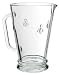 La Roch�re Glass Pitcher, Bee  28 oz