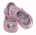 Jack and Lily My Shoes in Pink with Silver Hearts