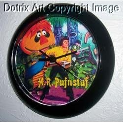 New HR Pufnstuf lunchbox Wall Clock
