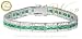 WILLOW XPRESS: *ROMANOFF EMERALD CZ BRACELET*