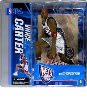 Childrens Toyshop  Toys : McFarlane Toys 6" NBA Series 10 - Vince Carter 2