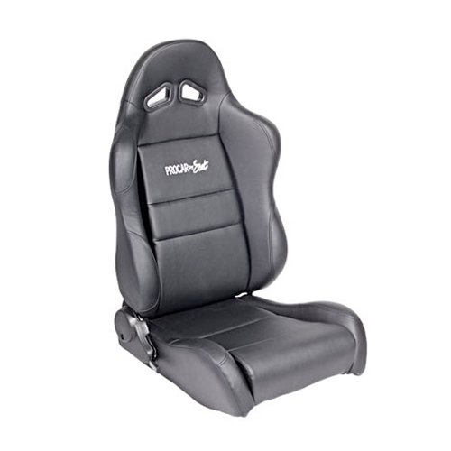 procar seats:ProCar by Scat 80-1605-61R SPORTSMAN Black Vinyl/Velour Right Racing Seat