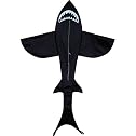 Premier Kites Black Nylon Shark Kite - 7 Foot