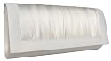 Satin Clutch Brauttasche, creme