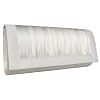 Satin Clutch Brauttasche, creme