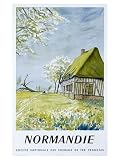 French Railroad, Normandy Movies Giclee Poster Print by Tsuguharu Foujita, 18x24