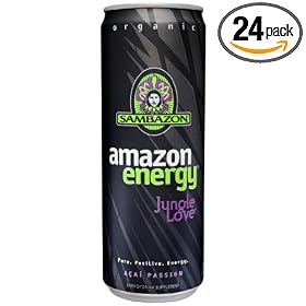 SAMBAZON Amazon Energy Jungle Love, 12-Ounce Cans (Pack of 24)