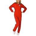 Nick & Nora&reg; Womens Footie Pajamas - Red Santa