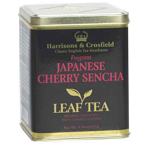 Harrisons & Crosfield Loose Leaf Green Japanese Cherry Sencha, 4.4-Ounce Tin (Pack of... by Harrisons & Crosfield