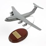 C-141B Starlifter Military Wood Model Plane