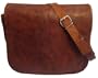 Borsa a tracolla Borsetta Gusti Pelle Vintage Ipad spalla Uni Scuola Marrone M1A