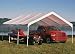ShelterLogic 18 x 20- Feet Canopy 2- Inch 4- Rib Frame, White Cover