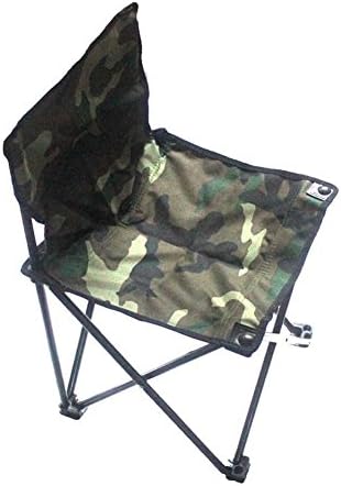 Dopromal- Folding Camping chair, Quad Camouflage Garden Outdoor Beach Chairs Lightweight Folding Fishing Chair with Carry Bag