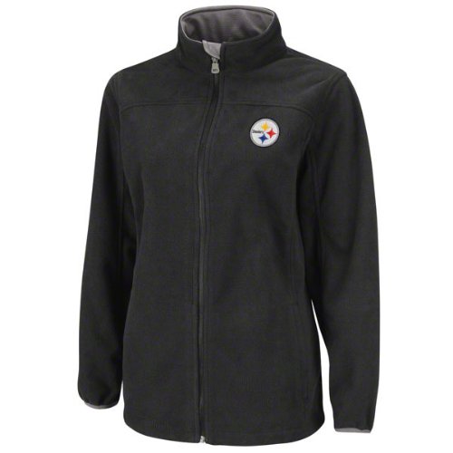 Pittsburgh Steelers Women's Shining Moment Black Full-Zip Jacket