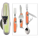 Portable Cutlery Kit (Green) (3.5