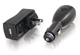 Cables To Go AC and DC to USB Travel Charger Bundle