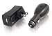 Cables To Go AC and DC to USB Travel Charger Bundle