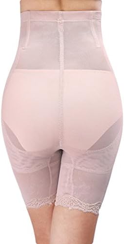 Bodycon Women's Plus Size High Waist Thigh Slimmer(Beige,XL)