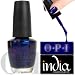 OPI Nails Yoga-Ta Get This Blue Nail Lacquer/Polish - India Colour I47