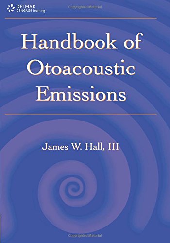 handbook of otoacoustic emissions a singular audiology text
