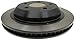 ACDelco Gold 18A951 Non-Coated Rear Disc Brake Rotor