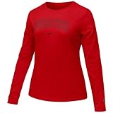 Nike Texas Tech Red Raiders Ladies Scarlet Arch Lettering Long Sleeve T-shirt