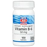 Rite Aid Vitamin B-6, 50 mg. 100 Ct.