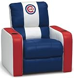 DreamSeat Chicago Cubs MLB Leather Recliner