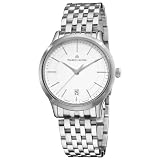 Maurice Lacroix Men's LC1117-SS002130 Les Classiqu Stainless Steel Silver Dial Watch