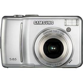 Samsung Digimax S85 8MP Digital Camera with 5x Optical Zoom (Silver)