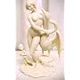 "Leda And The Swan" Statue Sculpture Da Vinci Nude