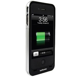 $27.99 kdLinks Supreme Slim Light Weight Power Case & Extended Rechargeable Battery for iPhone 4/4S