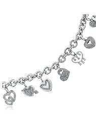 Artisan Heart Bracelet in Silver
