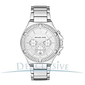 Michael Kors Quartz Silver Glitz Dial Women's Watch - MK5513