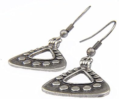 Mozaic Women's Sterling Silver Plated Tadim Earring Silver Tone French Wire