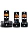 Motorola - Telephone sans fil ME 5050A-3 TRIO - noir