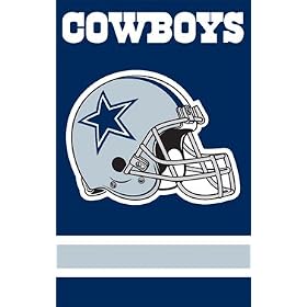 Dallas Cowboys Applique Embroidered Banner Flag (44x28) NFL Football Fan Shop Sports Team... from Banners & Flags