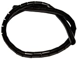 Morris Products 22117 Spiral Wrap, Uv Black, 0.79 - 5.12 Bundle Range, 33ft Length