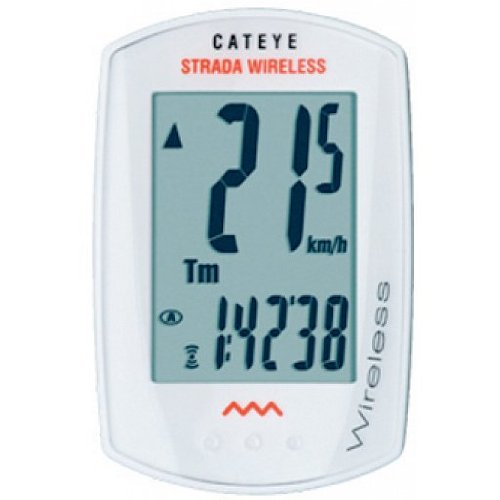 キャットアイ(CAT EYE) サイクルコンピューター CC-RD300W [STRADA WIRELESS]ストラーダワイヤレス ホワイト限定カラー