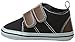 Luvable Friends Unisex Baby Crib Shoes, Black Hook, 6-12 Months