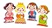 Janod Dolls Chunky Wooden Funny Magnets